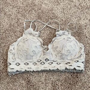 VICI Crush On You Lace Bralette - Champagne